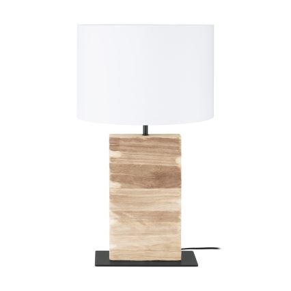 Eglo - Lampa stołowa 1xE27/40W/230V 62,5 cm brązowy