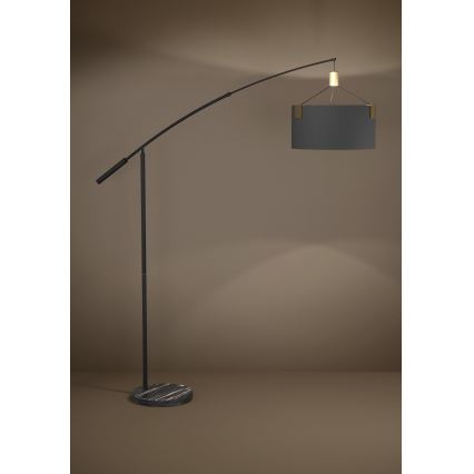 Eglo - Lampa podłogowa 3xE27/40W/230V czarny/złoty
