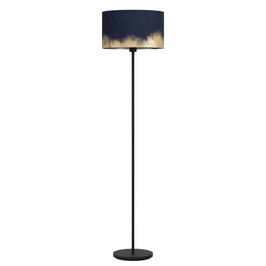 Eglo - Lampa podłogowa 1xE27/40W/230V niebieska/złota