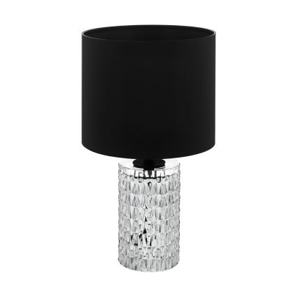 Eglo - Lampa stołowa 1xE27/40W/230V czarny