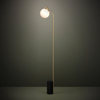 Eglo - Lampa podłogowa 1xE27/40W/230V złoty