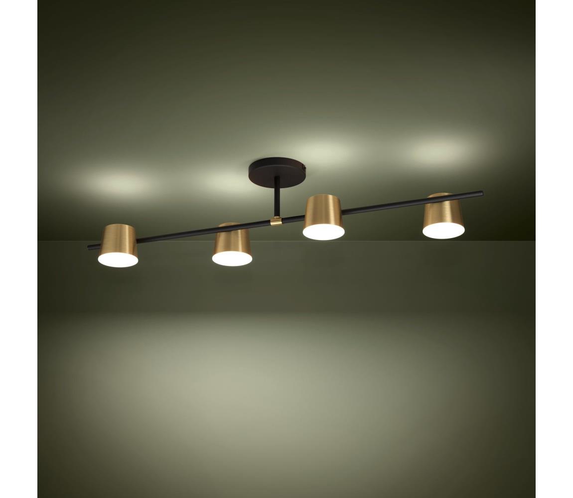 Eglo 39984 - LED Żyrandol natynkowy ALTAMIRA 4xGU10/4,6W/230V 3000K złoty
