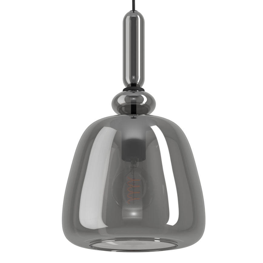 Eglo - Żyrandol na lince 1xE27/40W/230V dymny