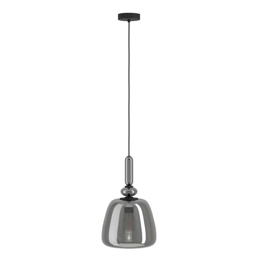 Eglo - Żyrandol na lince 1xE27/40W/230V dymny