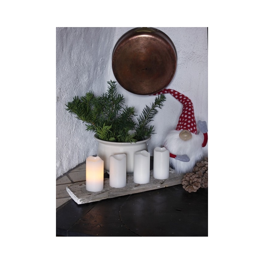 Eglo - Zestaw 4x LED dekoracji świątecznych 1xLED/0,18W/2xCR2032 + zdalne sterowanie