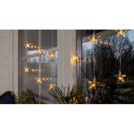 Eglo - LED łańcuch 20xLED 1,8m ciepła biel