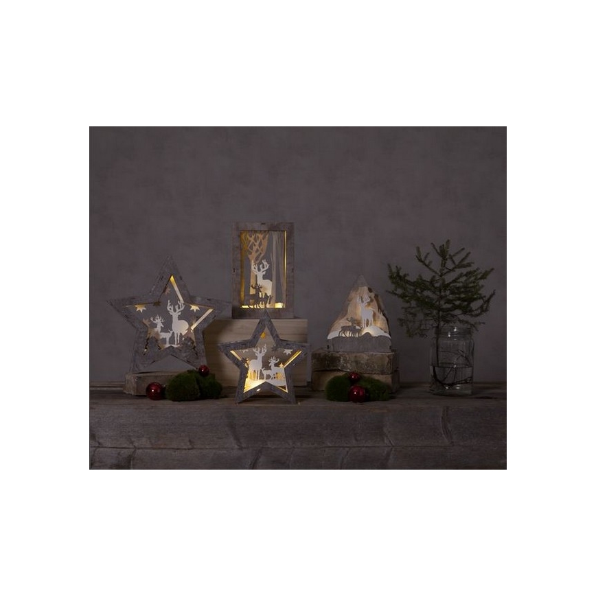 Eglo - LED Świąteczna dekoracja 10×LED/0,03W/2×AAA