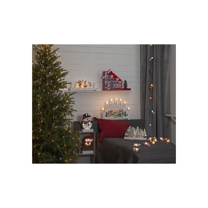Eglo - LED Dekoracja bożonarodzeniowa 6xLED/0,06W/2xAA Santa