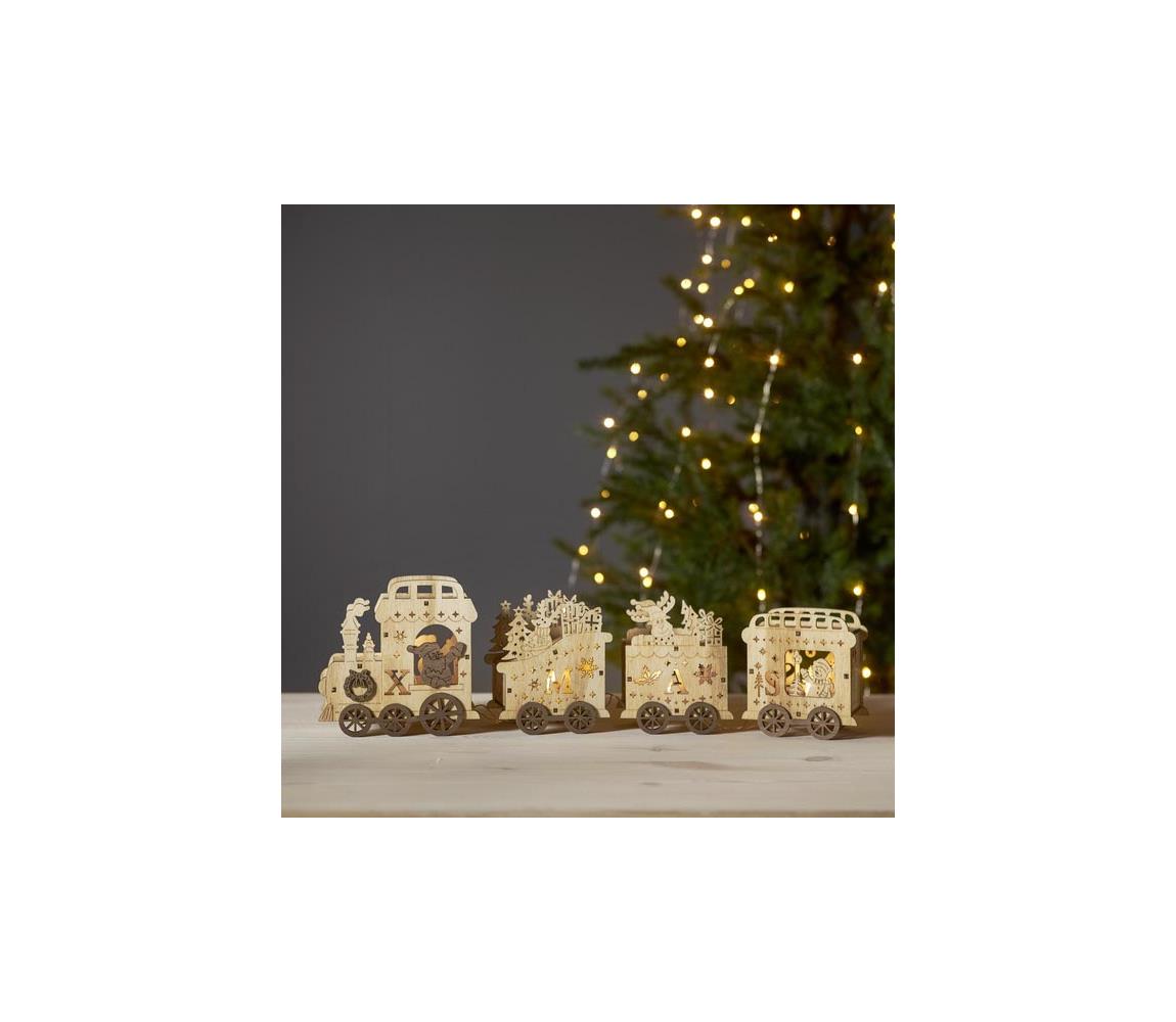 Eglo 410426 - LED Świąteczna dekoracja YULETIDE 4×LED/0,06W/2×AA