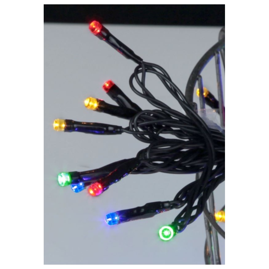 Eglo - LED Zewnętrzny łańcuch bożonarodzeniowy 80xLED 8m IP44 wielobarwny