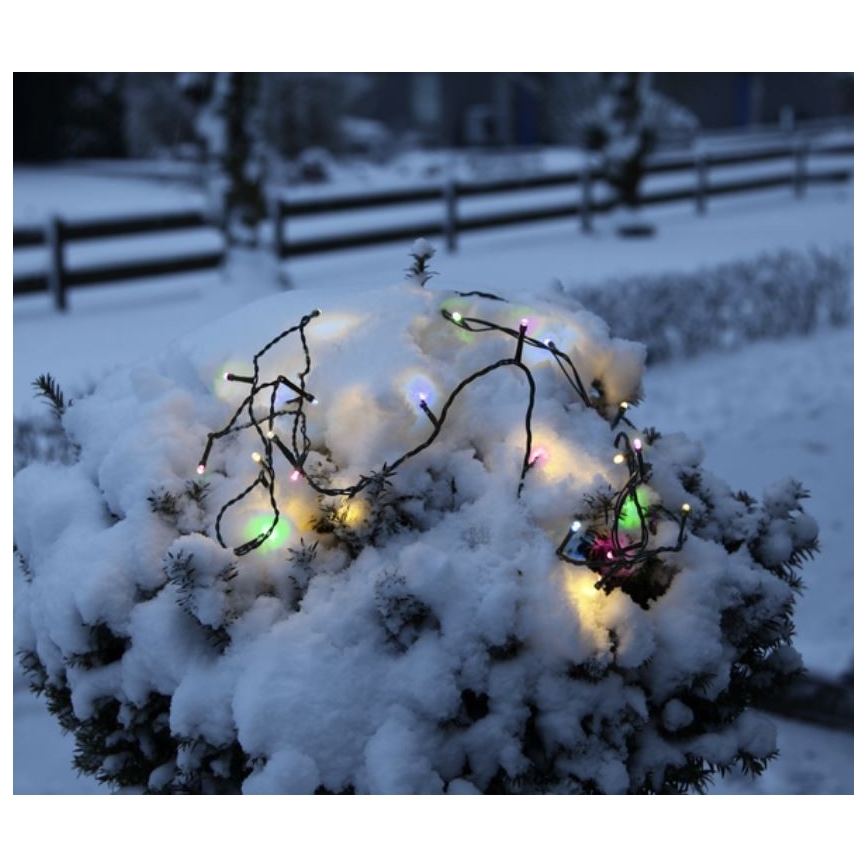 Eglo - Zewnętrzna girlanda LED 80xLED 8 m IP44 wielokolorowa