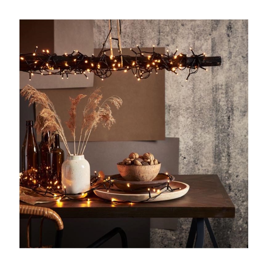 Eglo - Zewnętrzny łańcuch świetlny, 800 diod LED, 21 m, IP44, ciepła biel