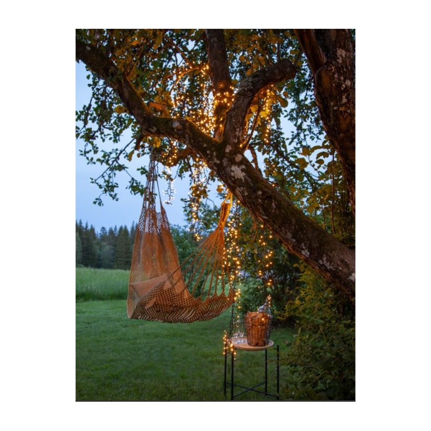 Eglo - Zewnętrzny łańcuch świetlny, 800 diod LED, 21 m, IP44, ciepła biel