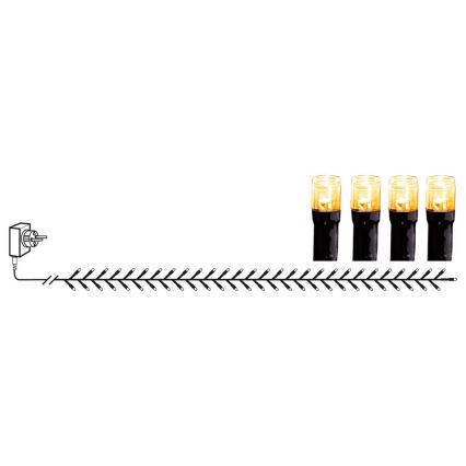 Eglo - zewnętrzny łańcuch świetlny LED 1200 diod, 29 m, IP44, ciepła biel