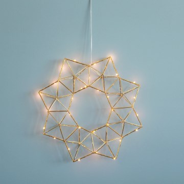 Eglo 411017 - LED Dekoracja bożonarodzeniowa EDGE LED/1,92W/3/230V Gwiazda