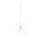 Eglo 411063 - LED dekoracja świąteczna FIREWORK 60xLED/0,06W/3xAA śr. 26 cm