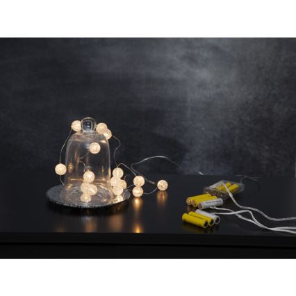 Eglo - LED świąteczny řetěz15xLED/3xAA 1,4m