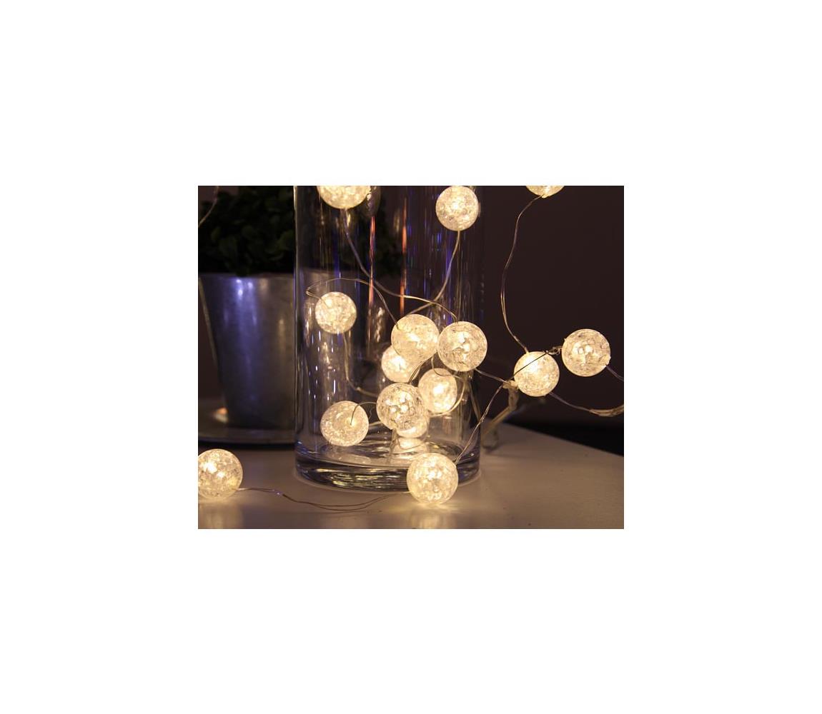 Eglo 411068 - LED Świąteczny łańcuch DEW DROP 15×LED/1,4m