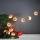 Eglo 411113 - LED Łańcuch świąteczny ORNAMENT 10xLED/3xAA 1,65m ciepła biel