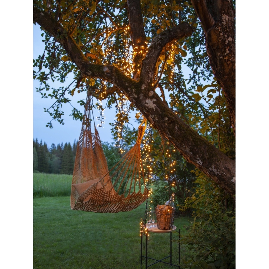 Eglo - Zewnętrzny łańcuch świetlny LED, 1200 diod, 29 m, IP44, ciepła biała