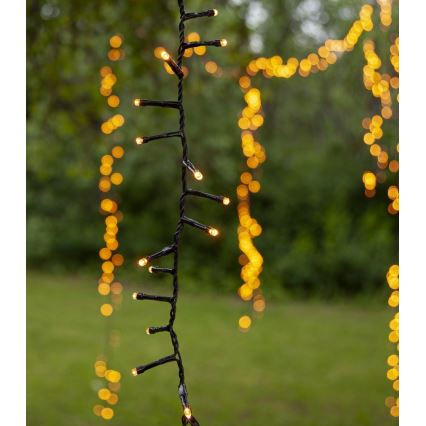 Eglo - LED zewnętrzny łańcuch świąteczny 1200 LED, 29 m, IP44, ciepła biel