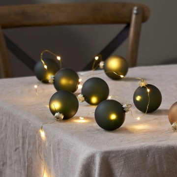 Eglo 411558 - łańcuch świetlny LED BLISS 22xLED/3xAA 2,6 m ciepłe białe światło