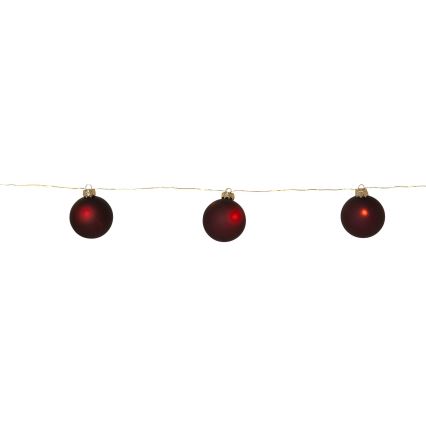 Eglo 411559 - Lampki świąteczne BLISS 22xLED/3xAA 2,6m ciepła biała