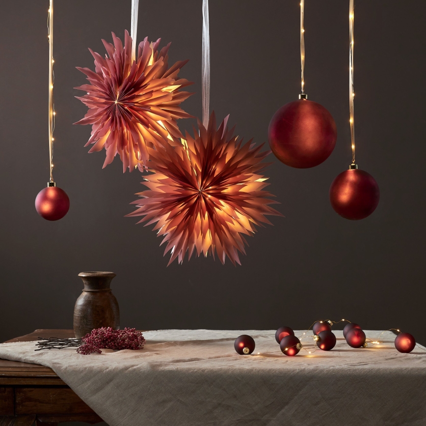 Eglo 411559 - Lampki świąteczne BLISS 22xLED/3xAA 2,6m ciepła biała