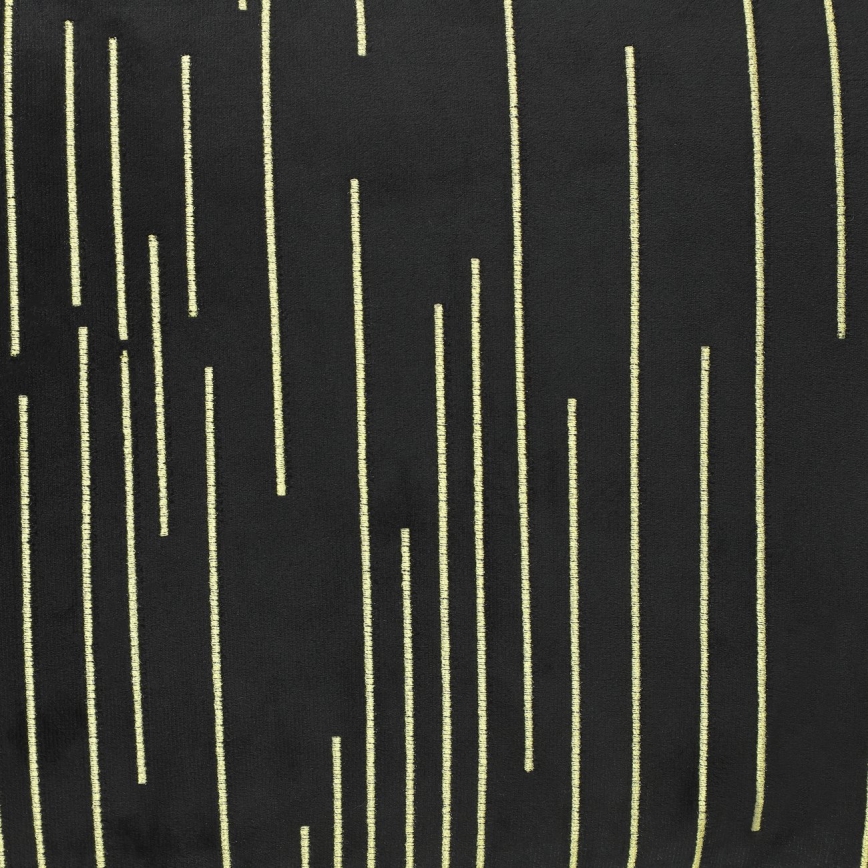 Eglo - Poduszka dekoracyjna 30x50 cm czarny/złoty
