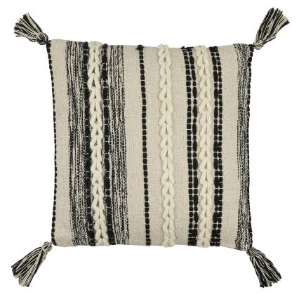 Eglo 420055 - Poduszka dekoracyjna CHEVERY 45x45 cm kremowa/czarna