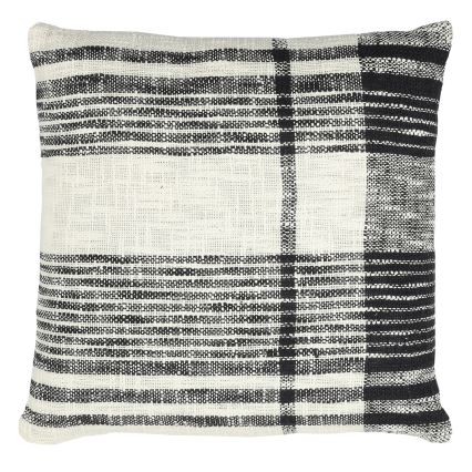 Eglo 420061 - Dekoracyjna poduszka CHEVERY 45x45 cm kremowa/czarna