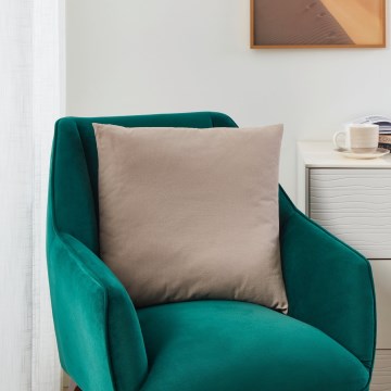 Eglo 420081 - Dekoracyjna poduszka ILES 50x50 cm brązowa