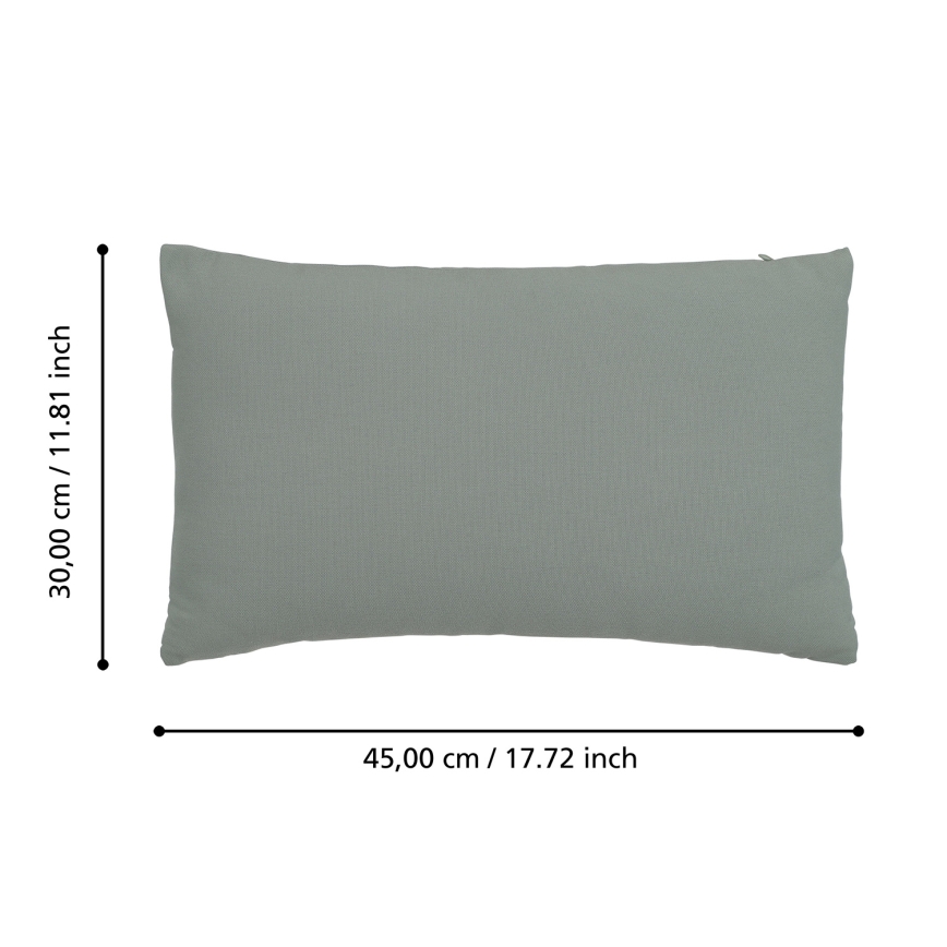 Eglo 420087 - Dekoracyjna poduszka ILES 30x45 cm zielona