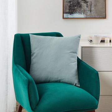 Eglo 420088 - Poduszka dekoracyjna ILES 50x50 cm zielona