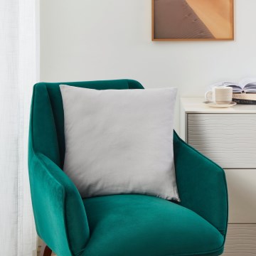 Eglo 420091 - Poduszka dekoracyjna ILES 50x50 cm szara