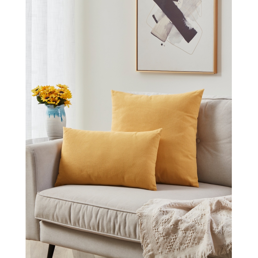 Eglo 420092 - Poduszka dekoracyjna ILES 30x45 cm żółta