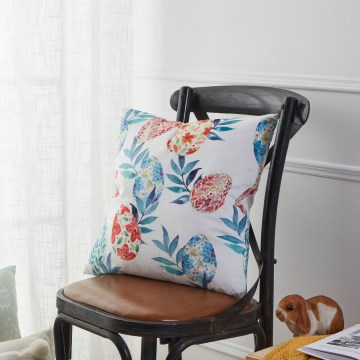 Eglo 420101 - Poduszka dekoracyjna GEBENG 45x45 cm niebiesko-czerwona