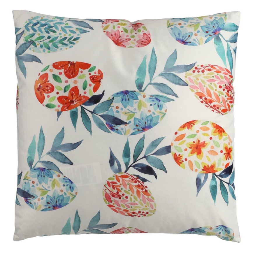 Eglo 420101 - Poduszka dekoracyjna GEBENG 45x45 cm niebiesko-czerwona