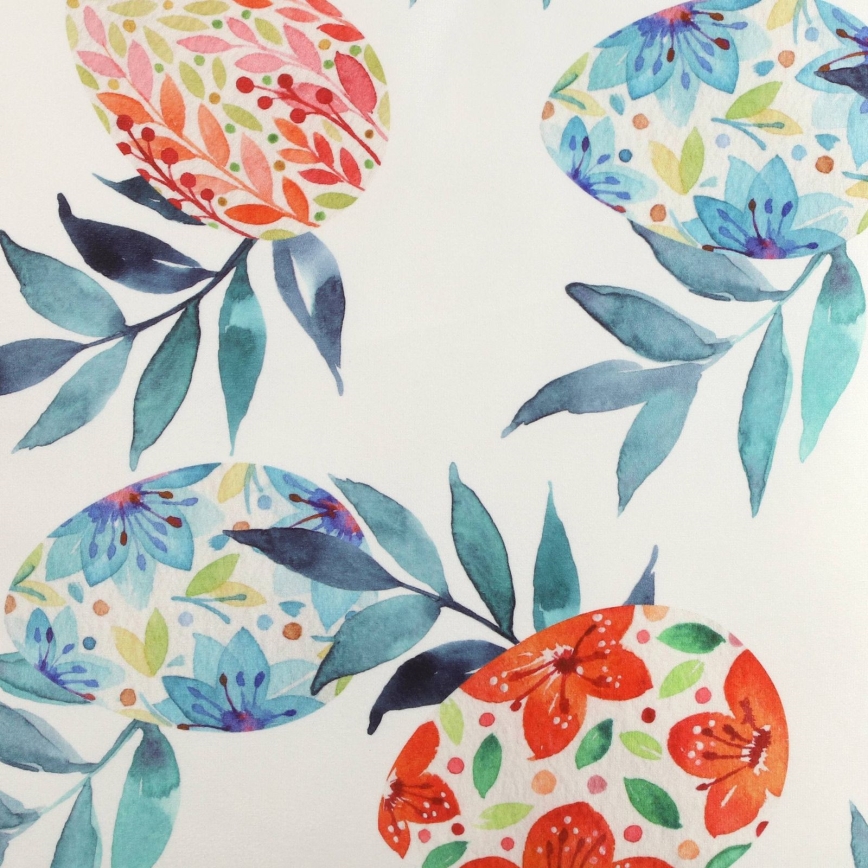 Eglo 420101 - Poduszka dekoracyjna GEBENG 45x45 cm niebiesko-czerwona