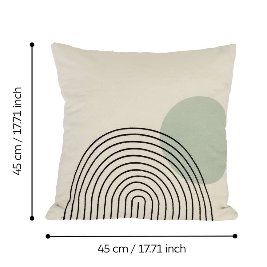 Eglo 420121 - Poduszka dekoracyjna BERHALA 45x45 cm wielobarwna