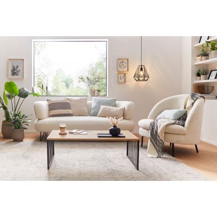 Eglo 420124 - Poduszka dekoracyjna CHEVERY 45x45 cm brązowa