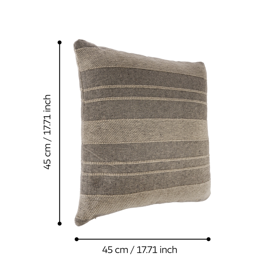 Eglo 420125 - Poduszka dekoracyjna CHEVERY 45x45 cm brązowa