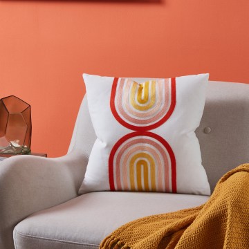 Eglo 420237 - Poduszka dekoracyjna BERHALA 45x45 cm wielobarwna