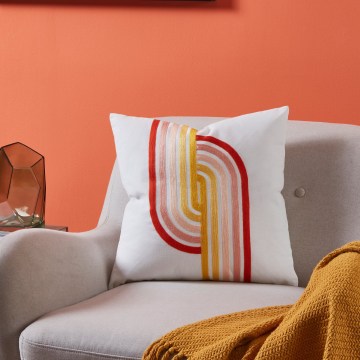 Eglo 420239 - Poduszka dekoracyjna BERHALA 45x45 cm wielobarwna