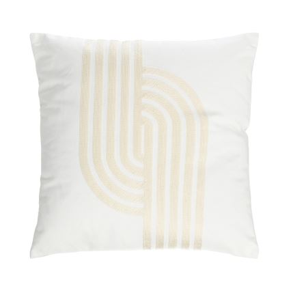 Eglo 420241 - Dekoracyjna poduszka BERHALA 45x45 cm biała/beżowa