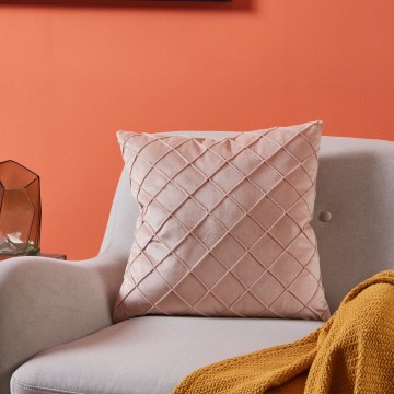 Eglo 420253 - Poduszka dekoracyjna SHOURA 45x45 cm różowa