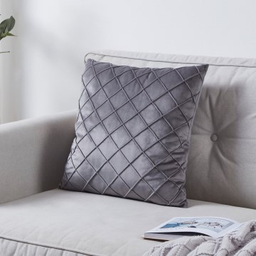Eglo 420254 - Dekoracyjna poduszka SHOURA 45x45 cm szara