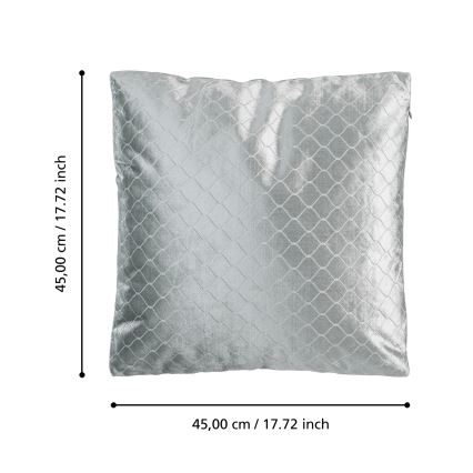 Eglo 420283 - Poduszka dekoracyjna SINGU 45x45 cm szara