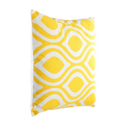 Eglo 420293 - Dekoracyjna poduszka CHEVERY 45x45 cm żółta