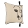 Eglo 420329 - Poduszka dekoracyjna CHEVERY 45x45 cm kremowa/czarna